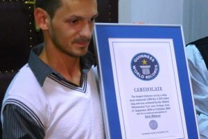 Sorin Mîneran, în Cartea Recordurilor